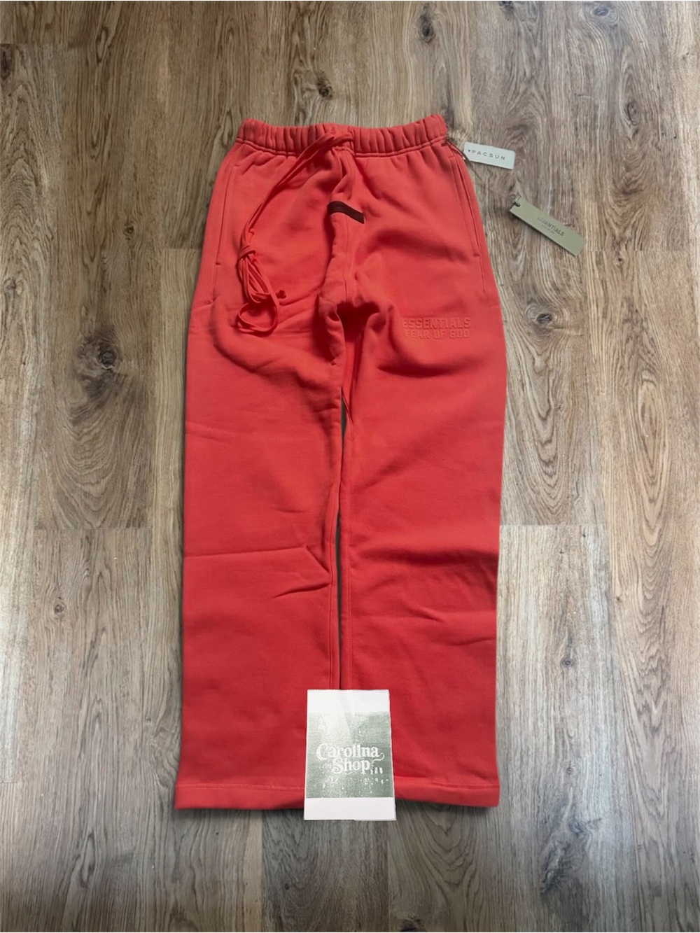 Fear of God Essentials Coral  Relaxed Sweatpants
